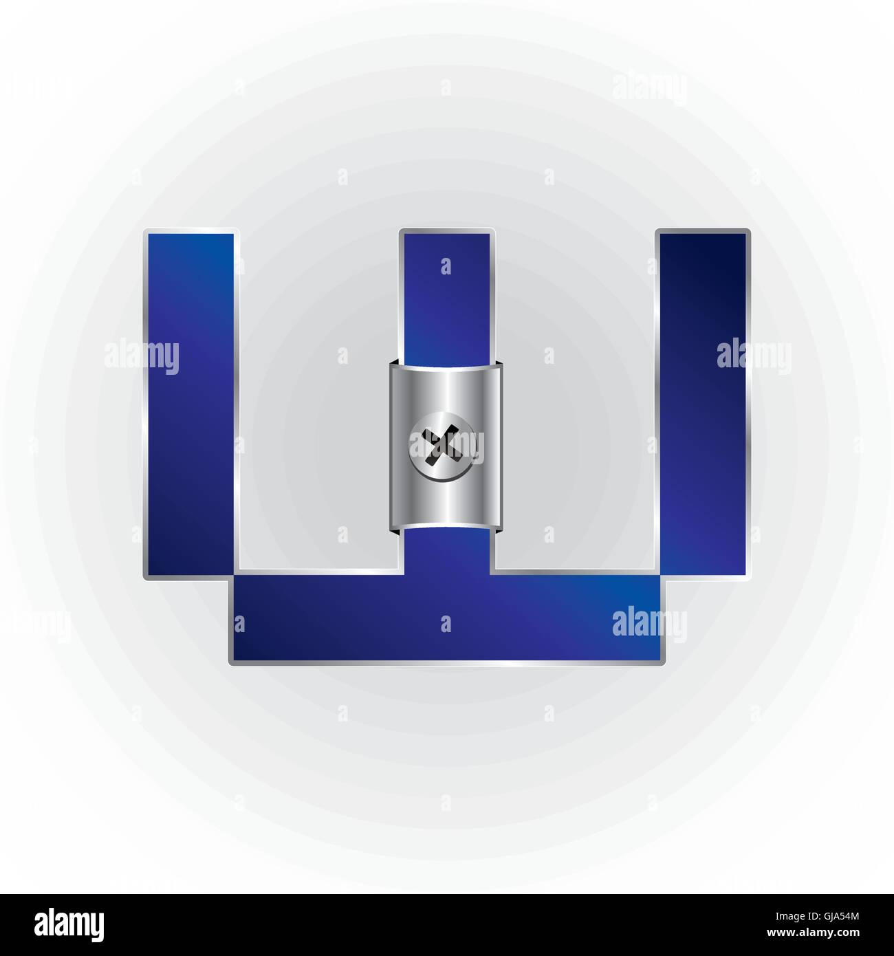 Metallic blue color hi-res stock photography and images - Alamy