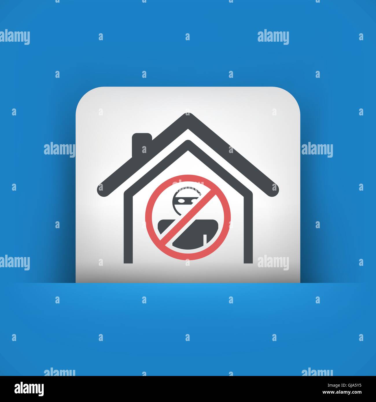House protection concept icon Stock Vector Image & Art - Alamy