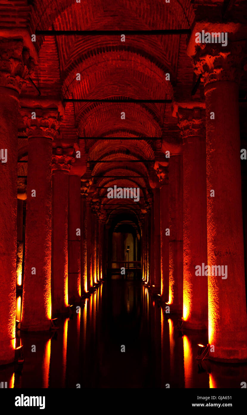 Yerebatan, cistern, Istanbul, Turkey Stock Photo - Alamy