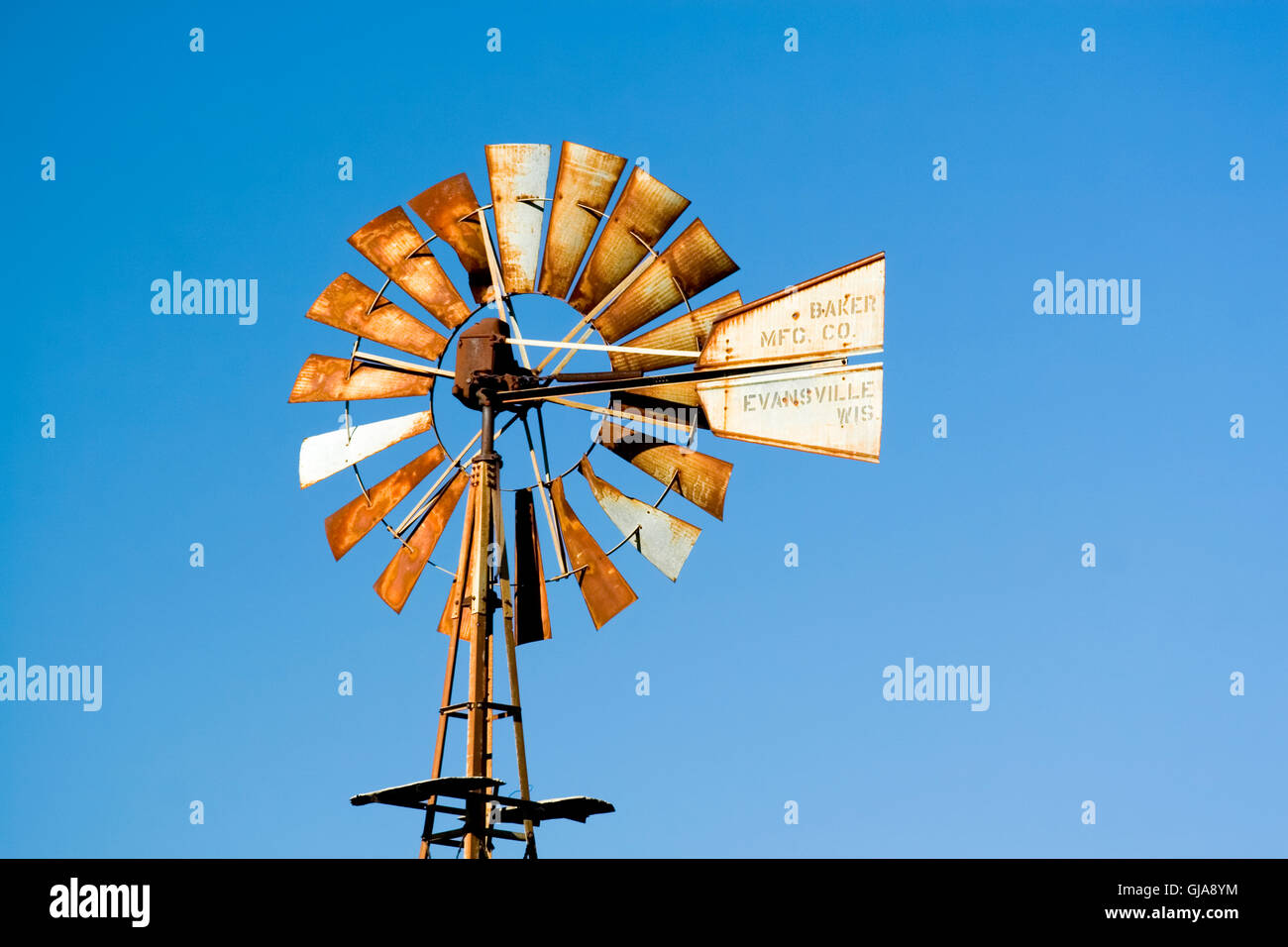 Wind powered water pump hires stock photography and images Alamy
