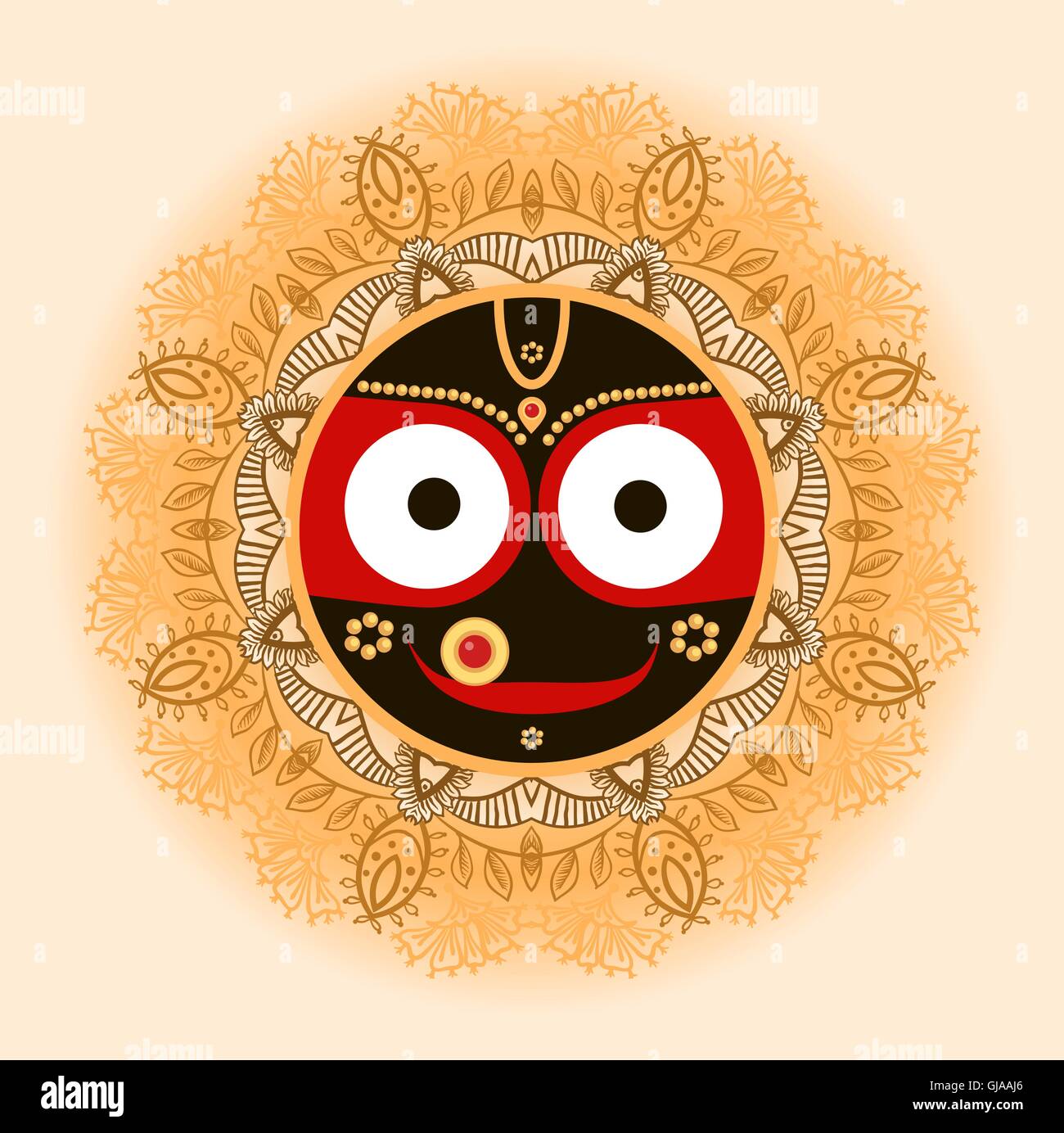 Lord jagannath Stock Vector Images Alamy