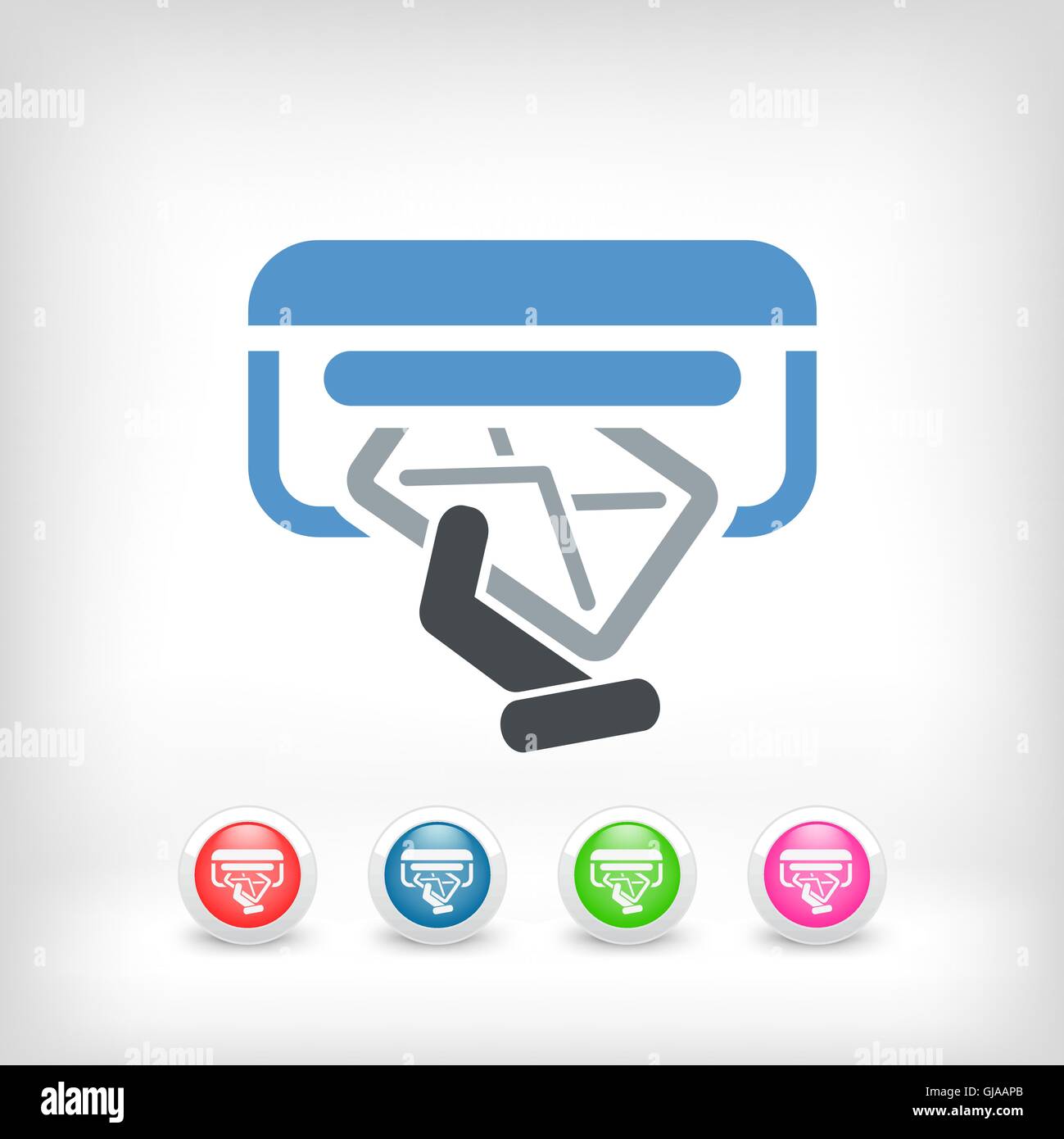 Mail icon concept Stock Vector Image & Art - Alamy