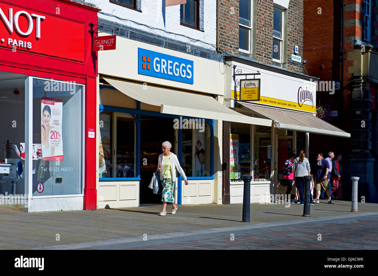 Branch of Greggs the bakers, England UK Stock Photo