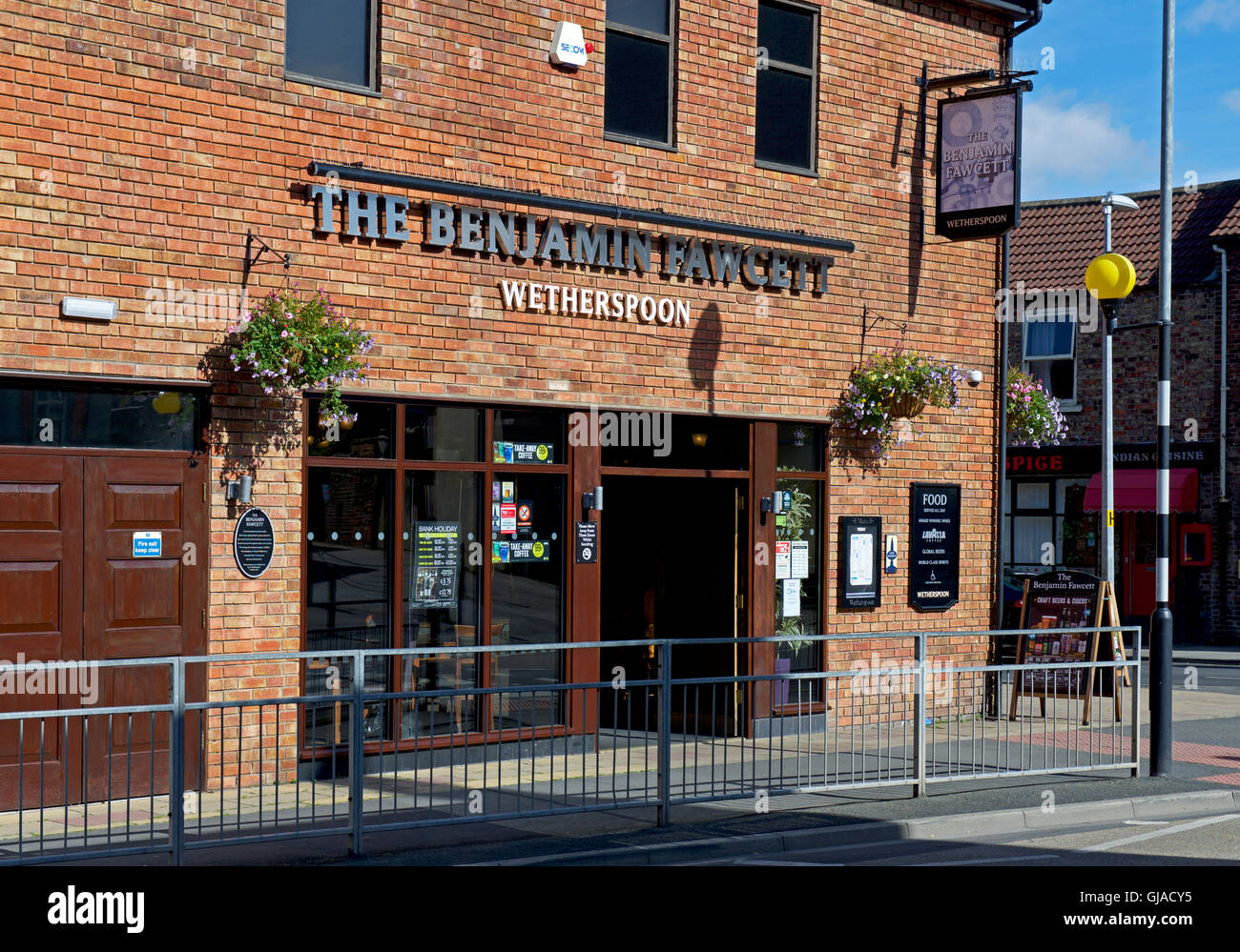 The Benjamin Fawcett, a Wetherspoon pub, Driffield, East Yorkshire