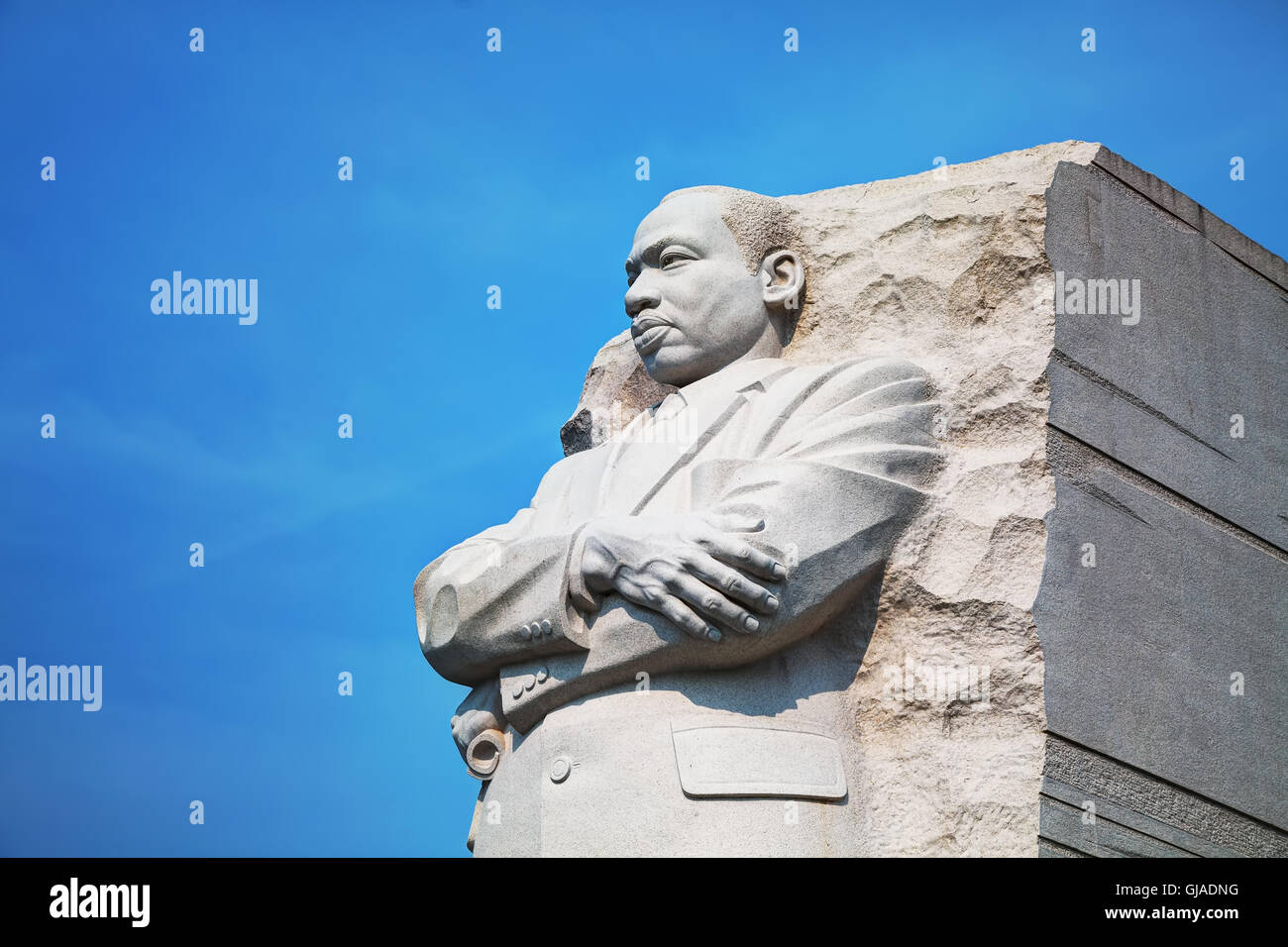 WASHINGTON, DC - SEPTEMBER 2: Martin Luther King, Jr memorial monument on September 2, 2015 in Washington, DC. Stock Photo