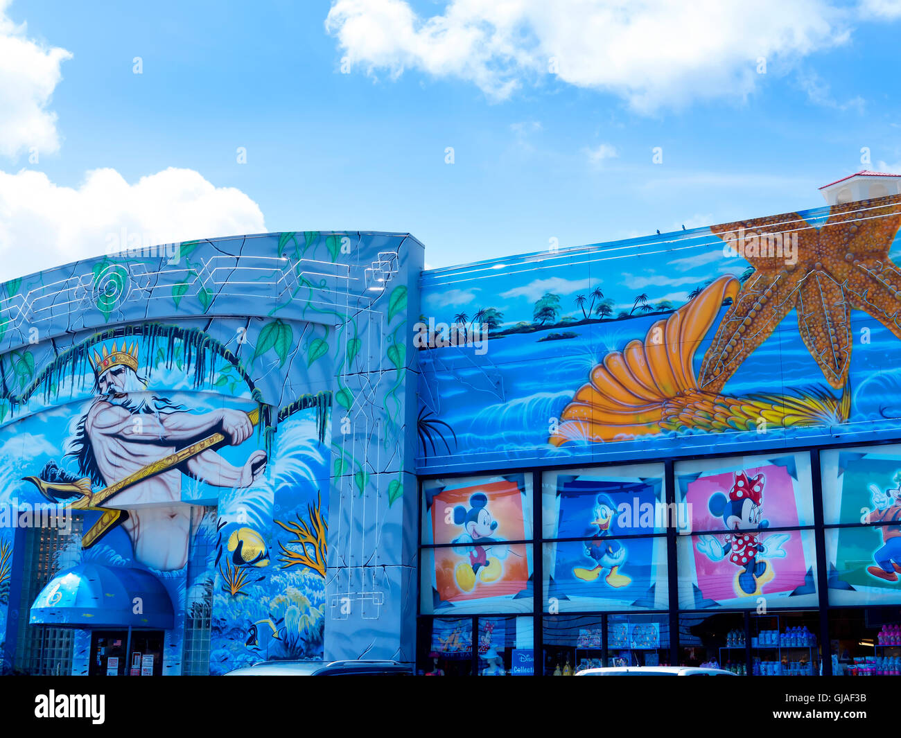 Street Art in Orlando in Florida USA Stock Photo Alamy