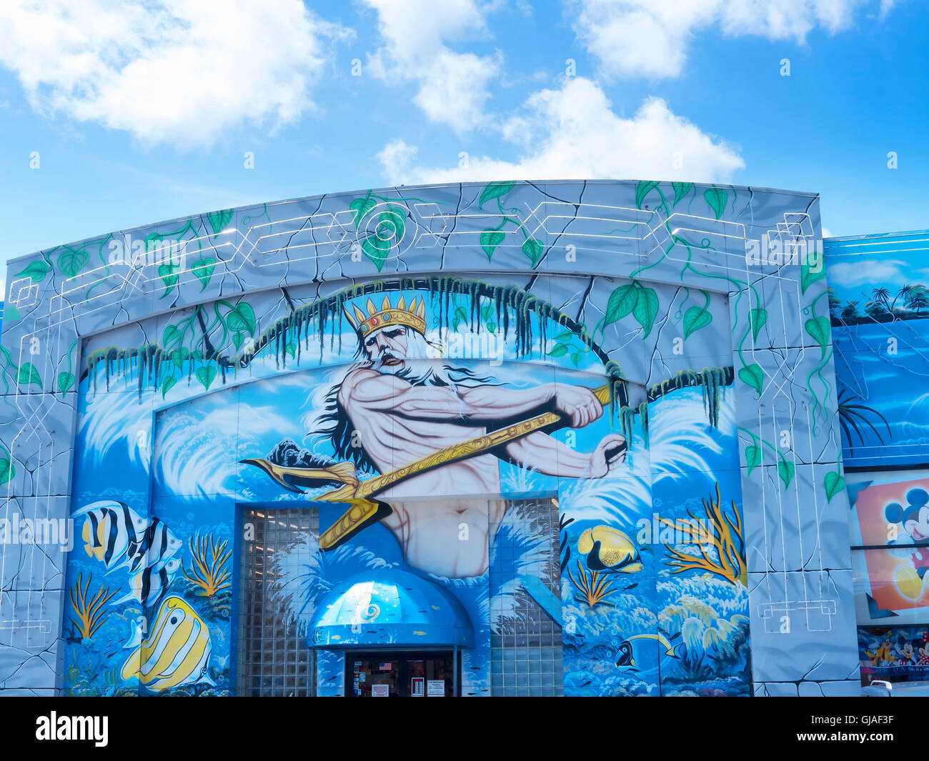 Street Art in Orlando in Florida USA Stock Photo Alamy