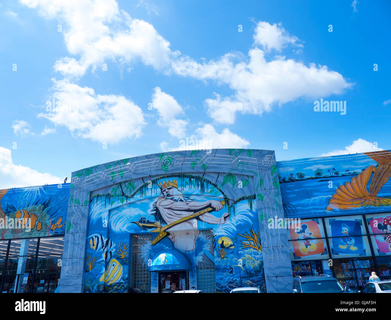 Street Art in Orlando in Florida USA Stock Photo Alamy