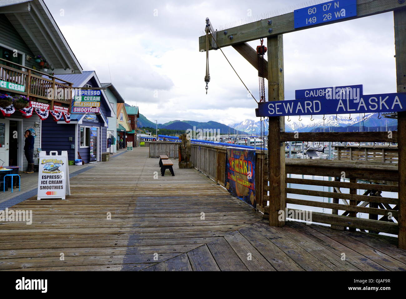 Alaska people boat hires stock photography and images Alamy
