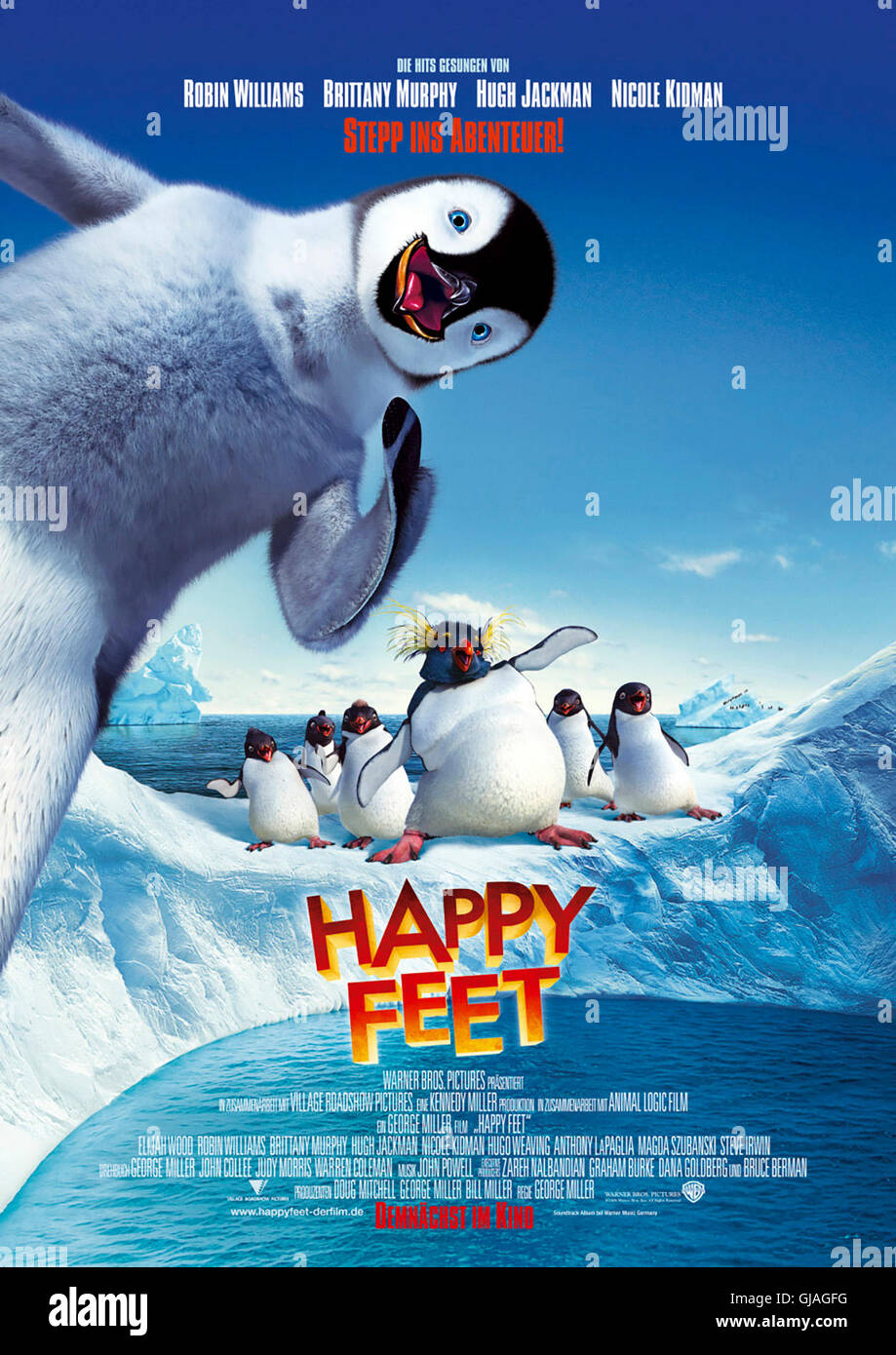 HAPPY FEET Australia/USA 2006 George Miller Filmplakat Regie: George