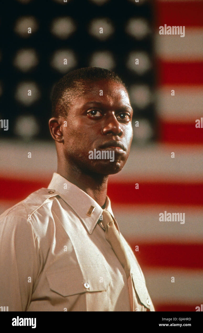 The Court-Martial Of Jackie Robinson, Fernsehfilm, USA 1990, Regie: Larry Peerce, Darsteller: Andre Braugher Stock Photo