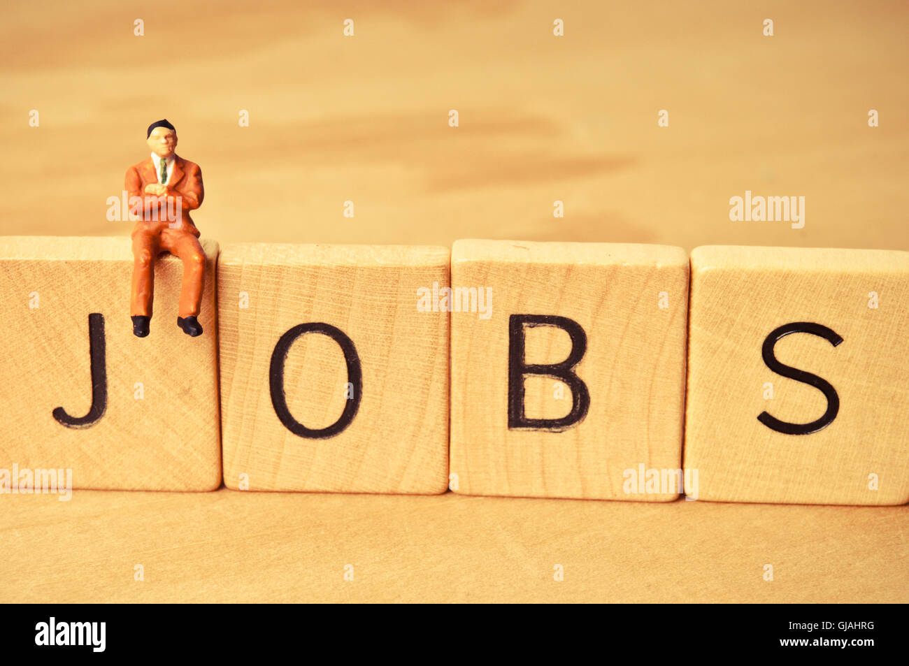 job search concept Stock Photo