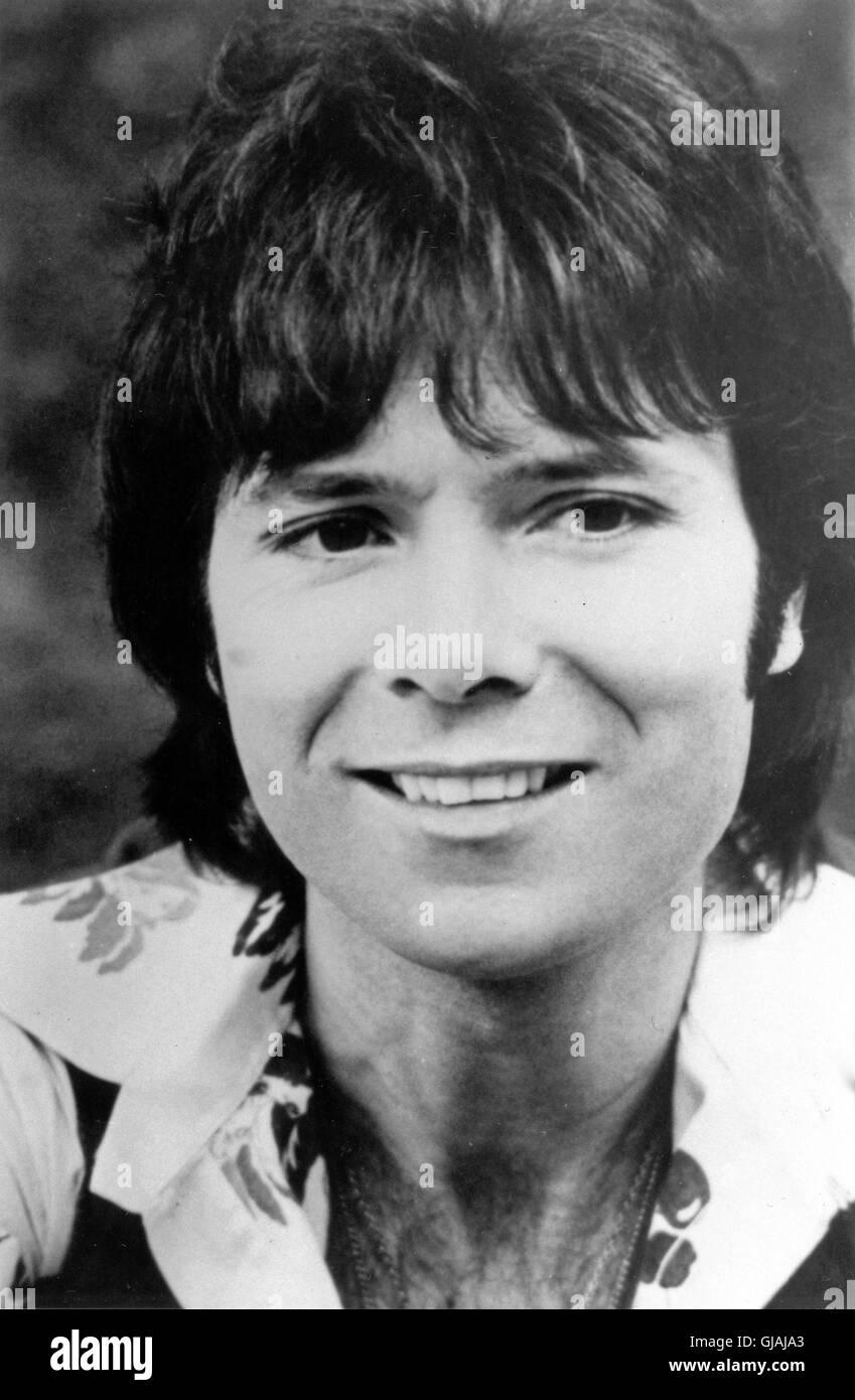 Der britische Popsänger Cliff RIchard, 1970er Jahre. British pop singer Cliff Richard, 1970s. Stock Photo