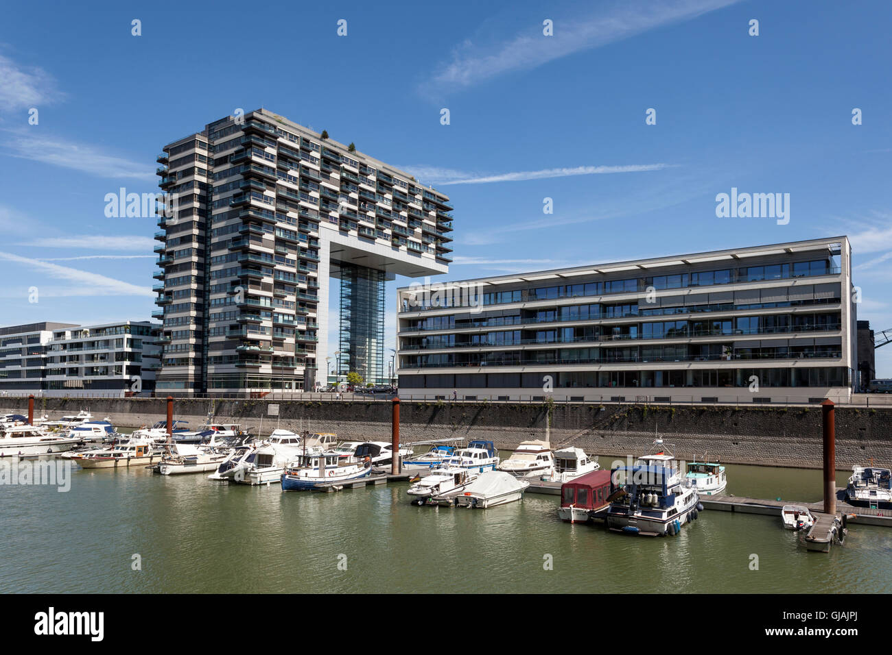Crane House in Cologne, Germany Stock Photo Alamy