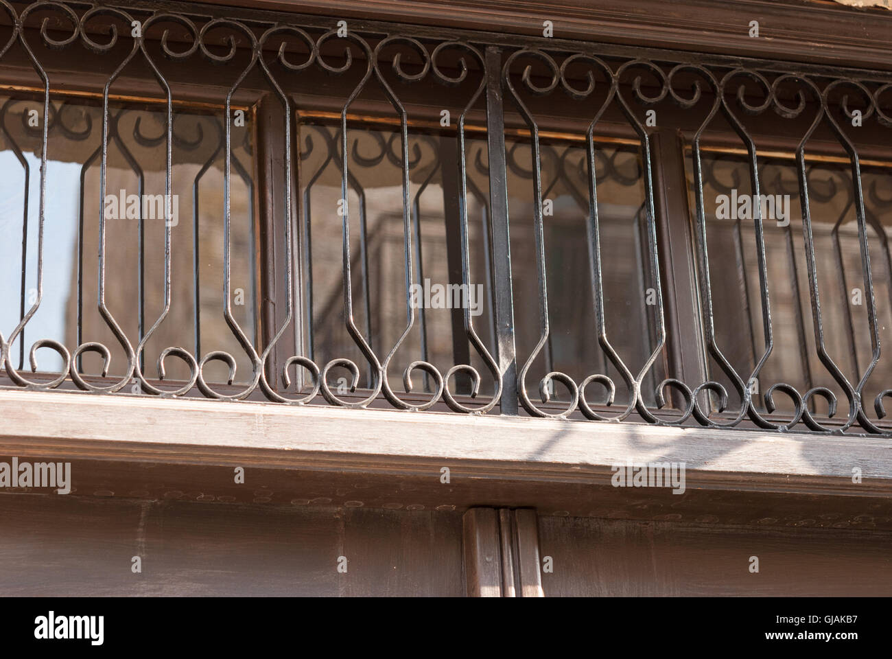 Traditional greek railing hi-res stock photography and images - Alamy