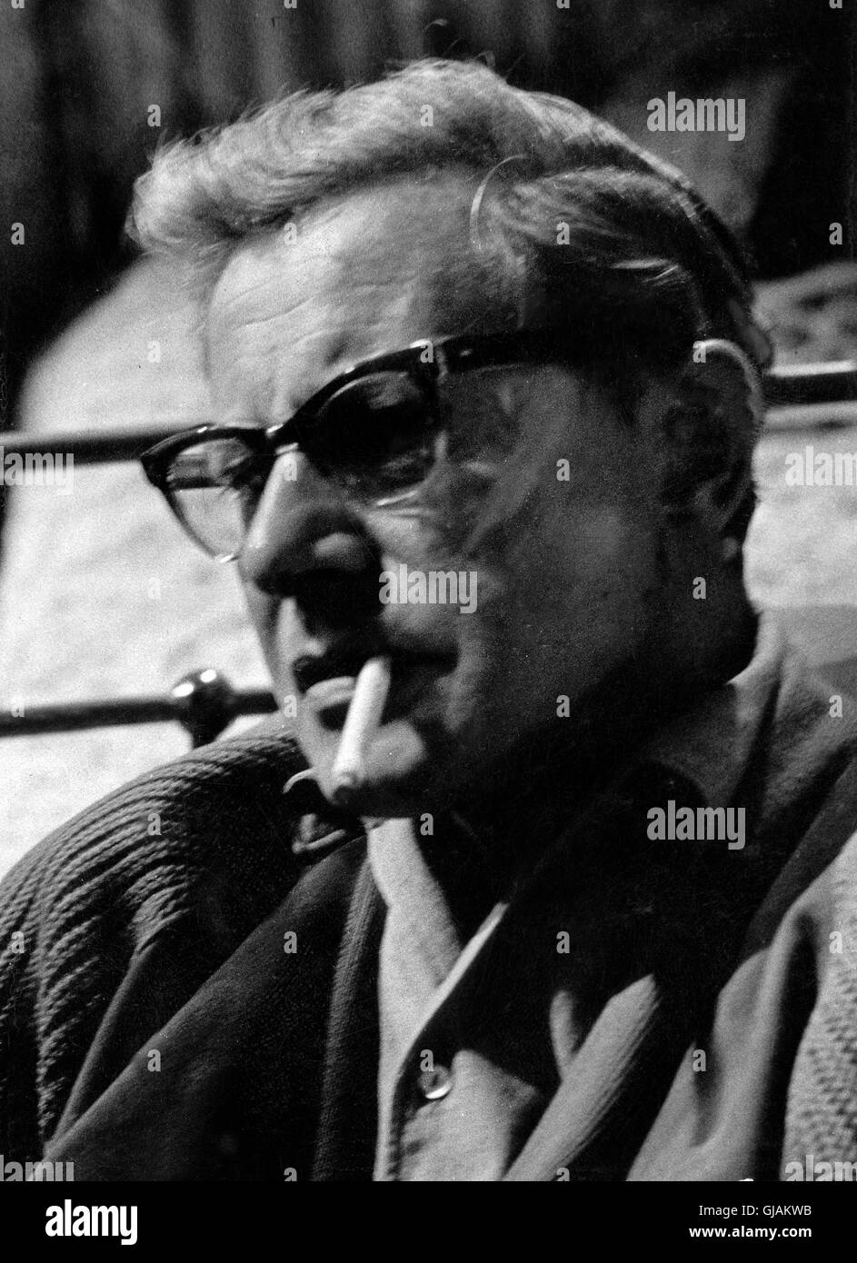 Deutscher Schauspieler Dieter Borsche, Deutschland 1950er Jahre. German actor Dieter Borsche, Germany 1950s. Stock Photo