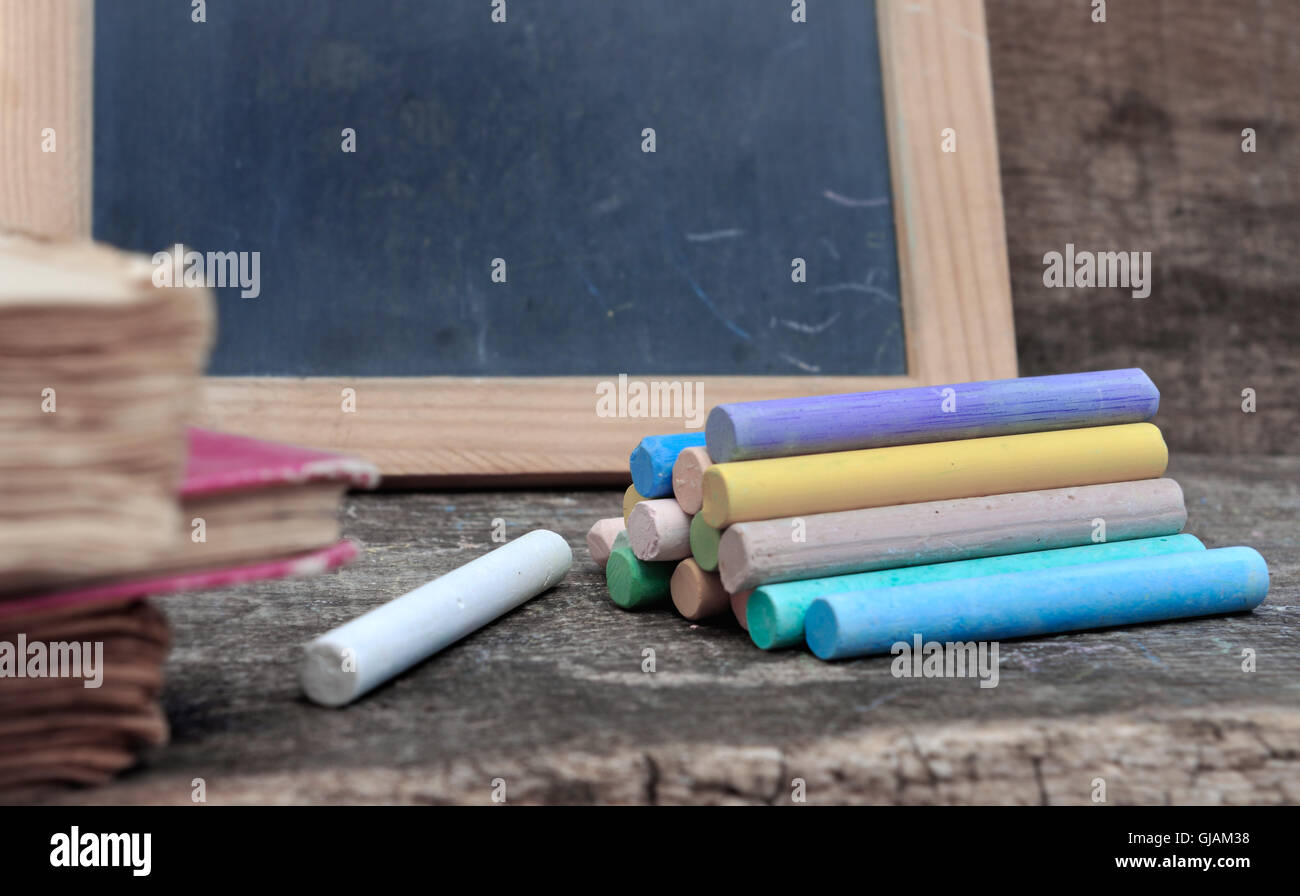 Old school desk hi-res stock photography and images - Alamy
