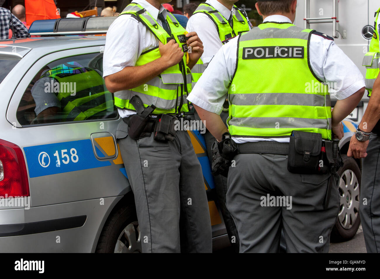 Czech police uniform hi-res stock photography and images - Alamy