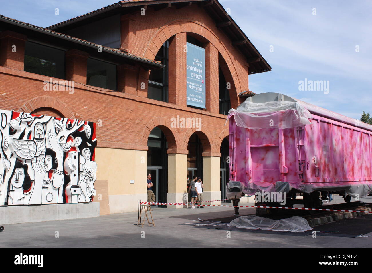 Les Abattoirs Modern Art Museum, Toulouse, France Stock Photo - Alamy
