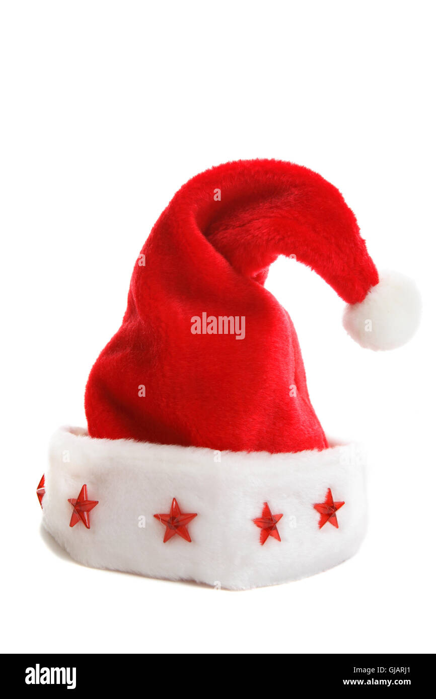 Christmas Santa Hat Stock Photo