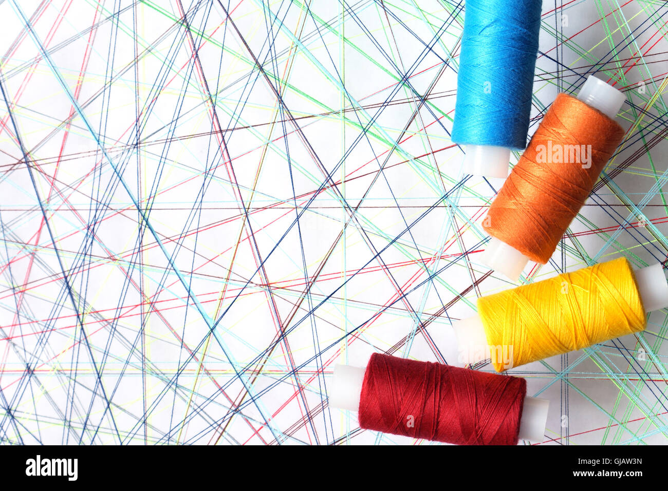 Thread colored hi-res stock photography and images - Alamy