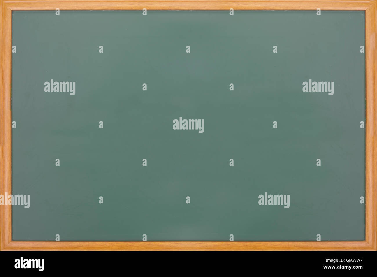 Blank balckboard with wooden frame Stock Photo - Alamy