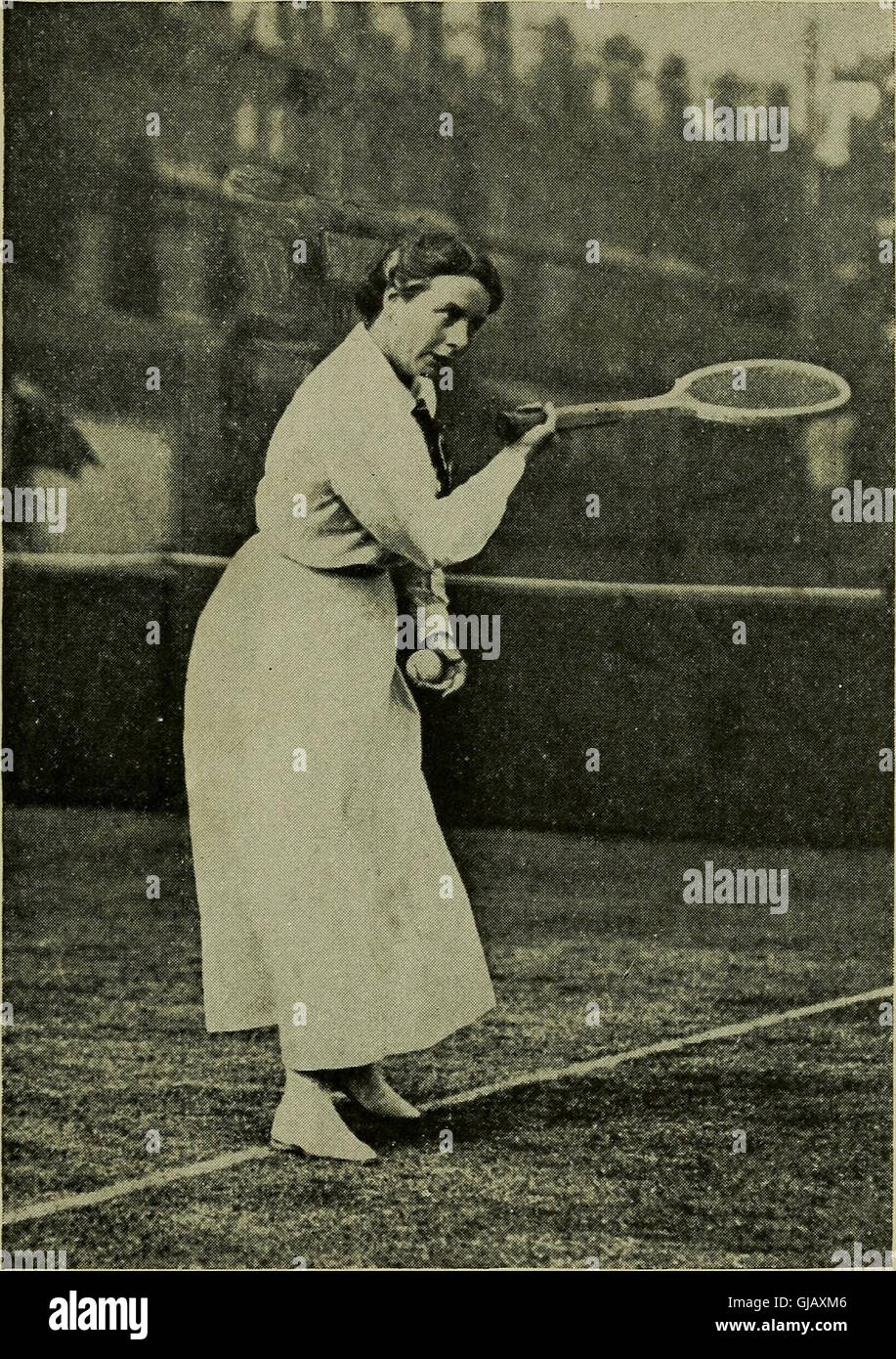 Lawn tennis for girls (1920 Stock Photo Alamy