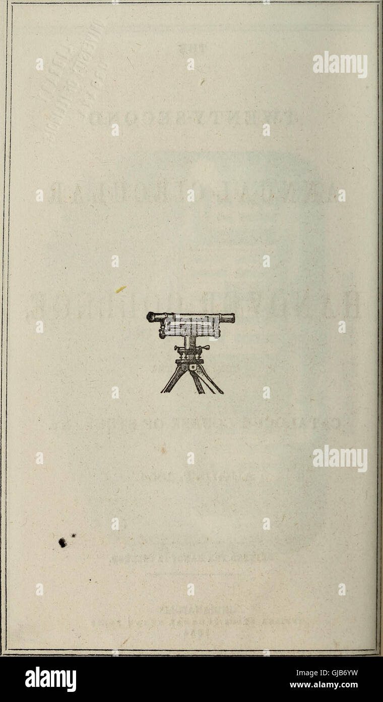 The 1849 catalogue of Hanover College includes details on its academic