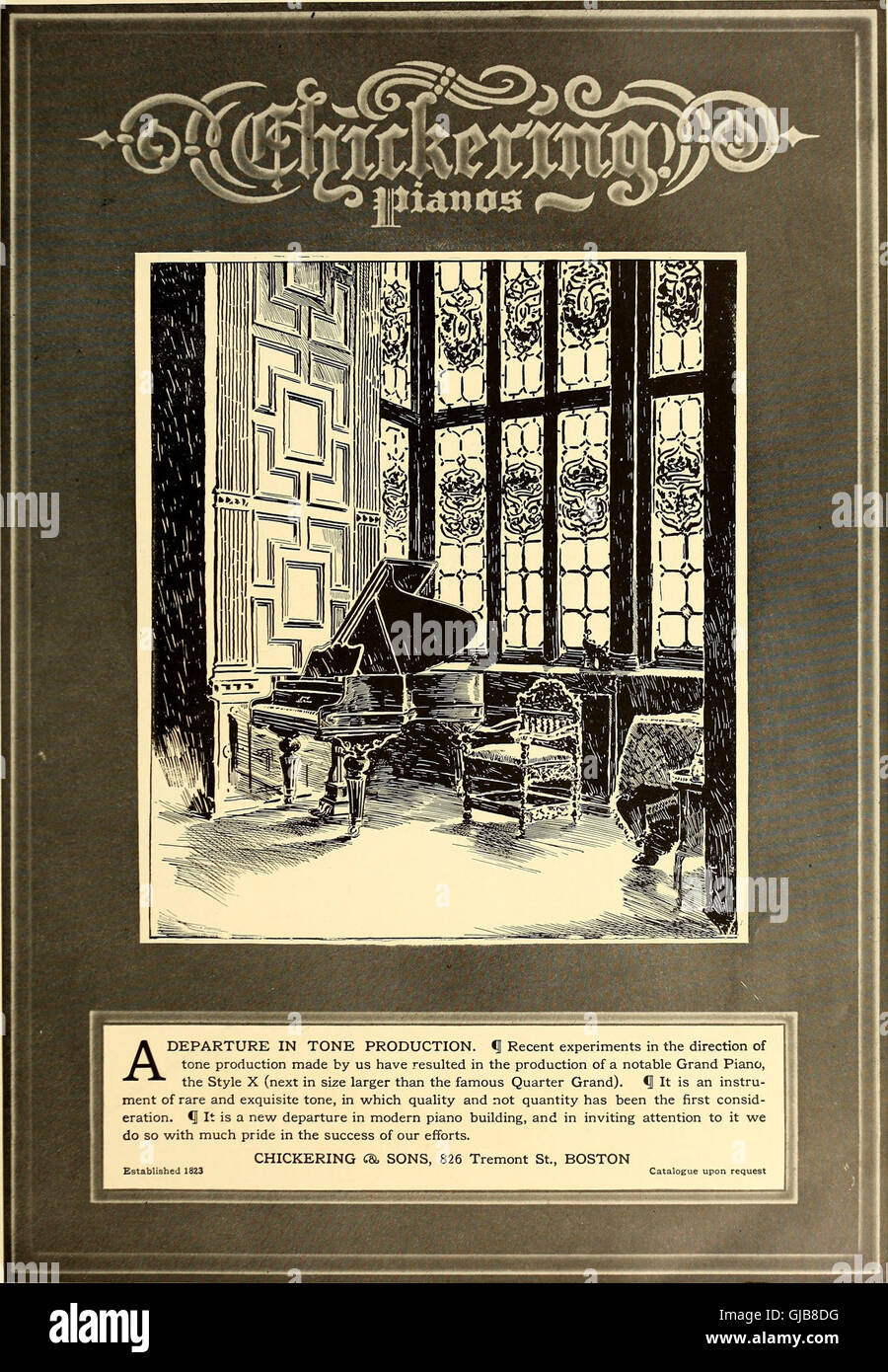 *American Homes and Gardens* (1907) offers insight into the design and ...