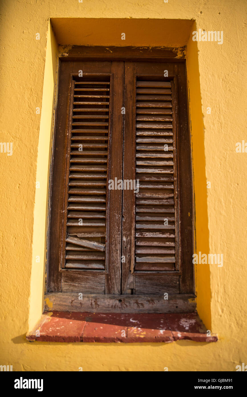 Window shutters, Trinidad, Cuba Stock Photo Alamy