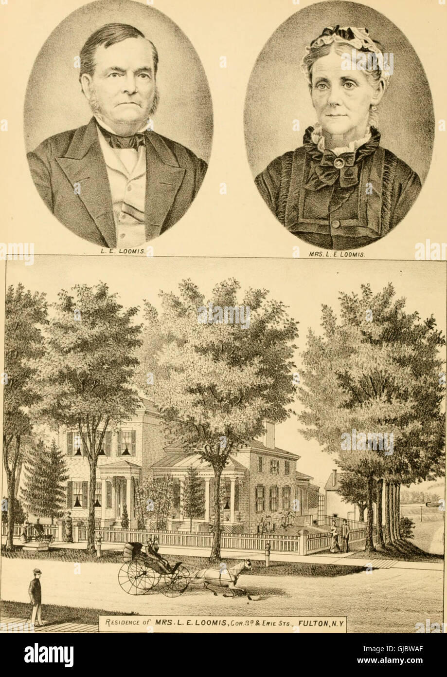 .. History of Oswego County, New York (1877 Stock Photo Alamy