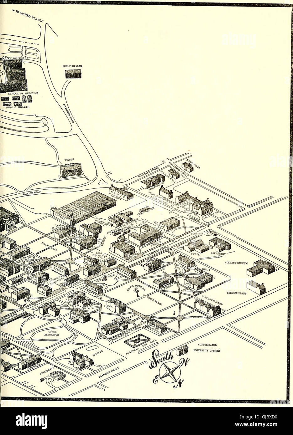 The 1956 catalogue from the University of North Carolina provides
