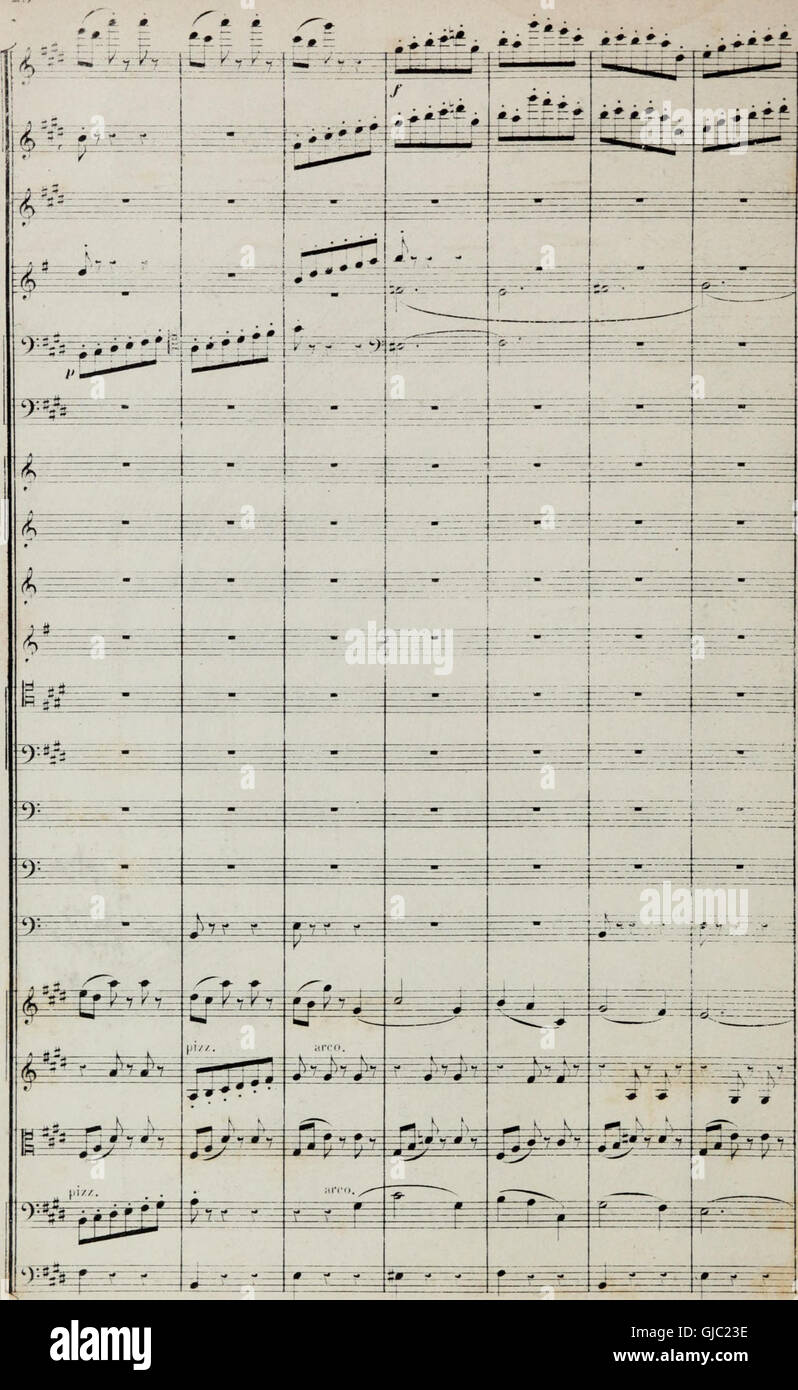 La farandole- ballet de l'opera (1883) Stock Photo