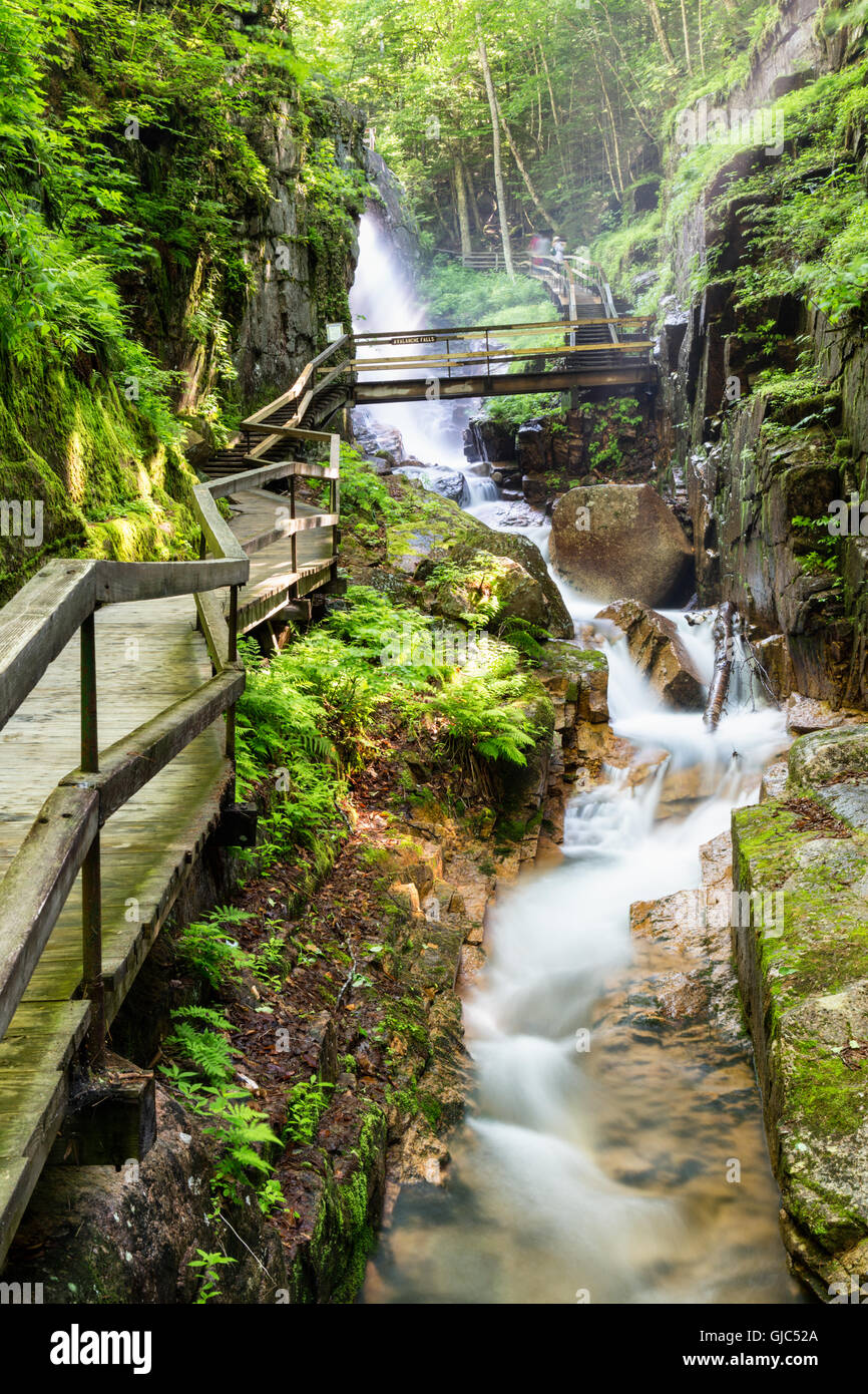 The Flume Lincoln, New Hampshire Stock Photo Alamy