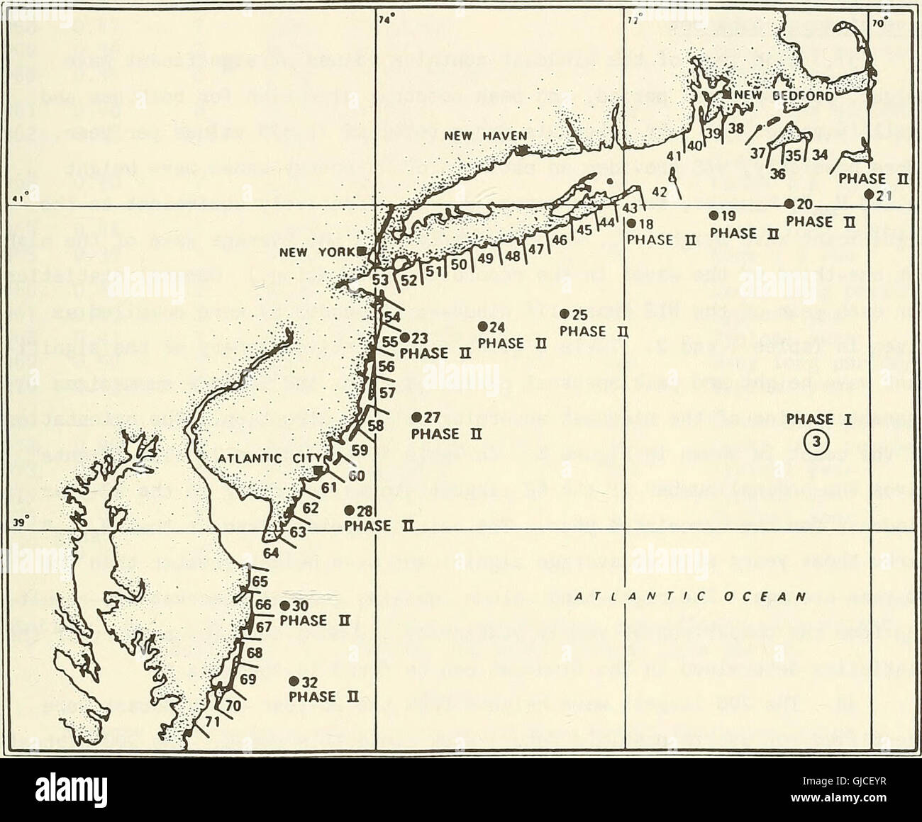 Coastal processes at Sea Bright to Ocean Township, New Jersey (1988