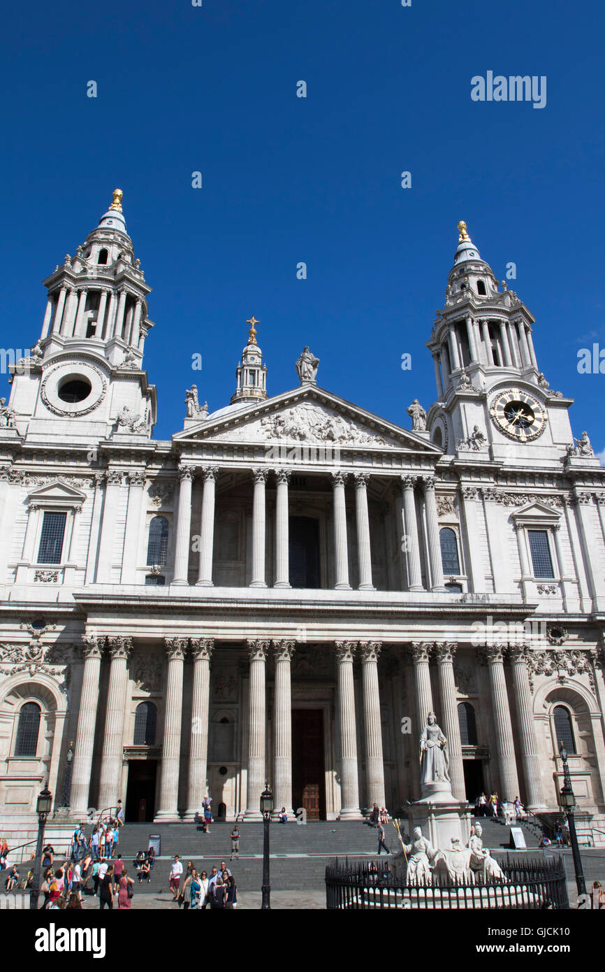 St. Paul's Cathedral, West Front, London, England
