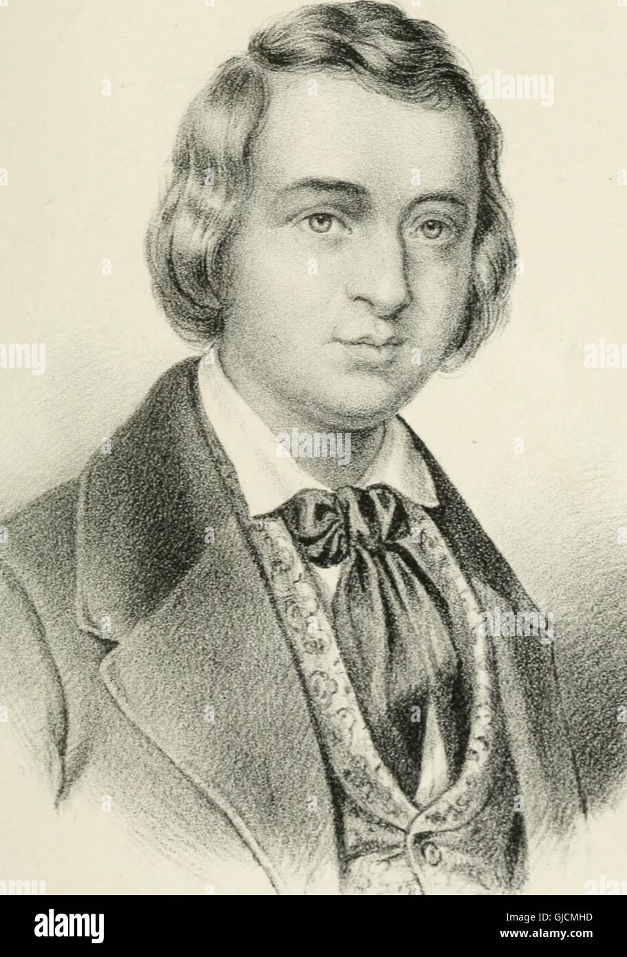 Die Politischen Lyriker unserer Zeit. Ein Denkmal mit Portraits und kurzen historischen Charakteristiken (1848) Stock Photo