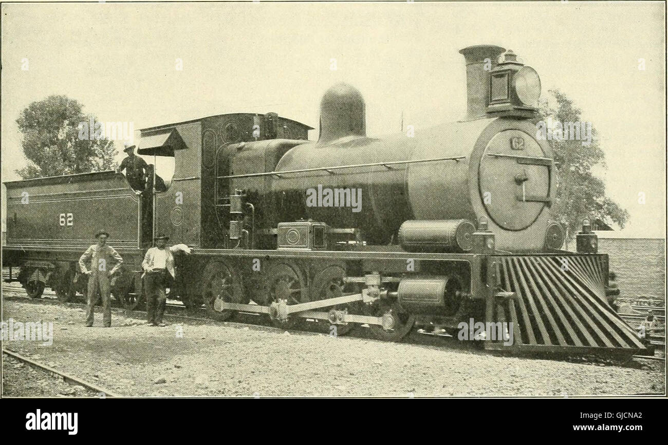 This 1900 journal focuses on the technical aspects of locomotive ...