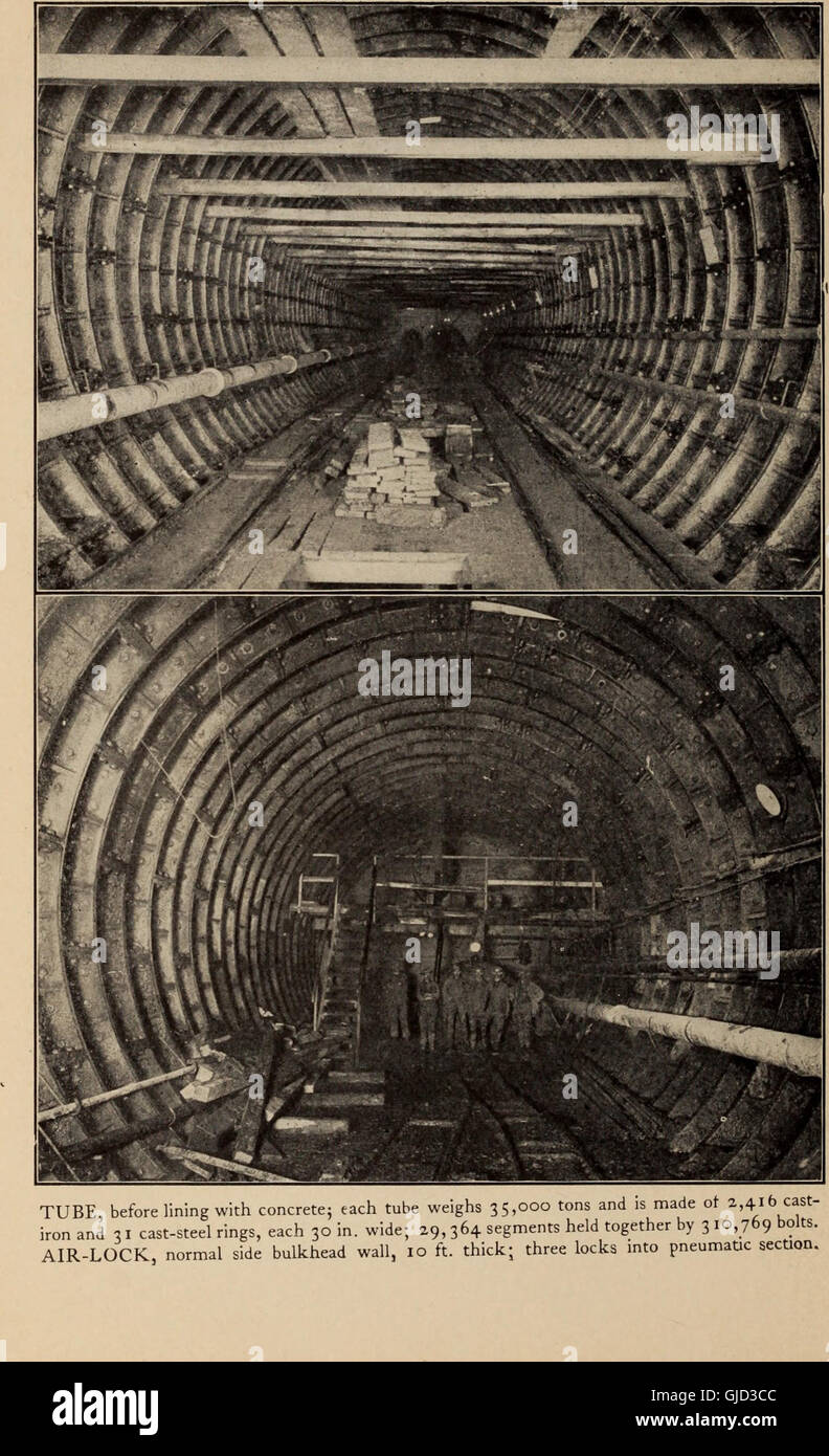 Pennsylvania Railroad tunnels and terminals in New York City (1908