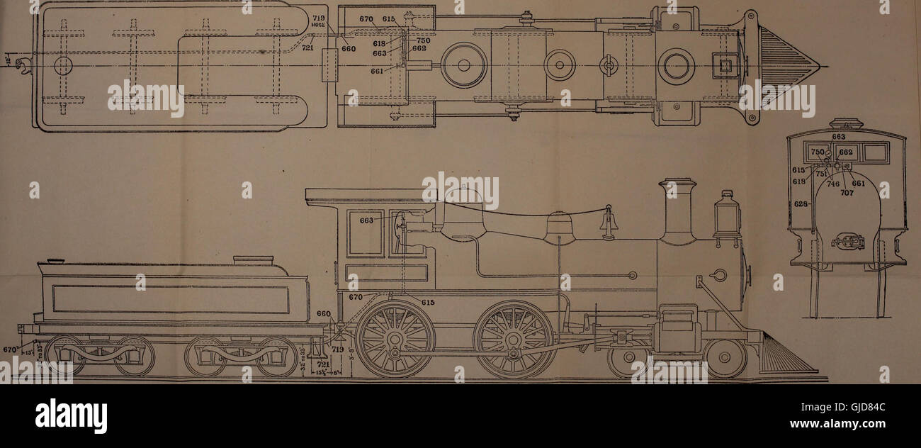 This 1916 text focuses on the operation of trains, station work, and ...