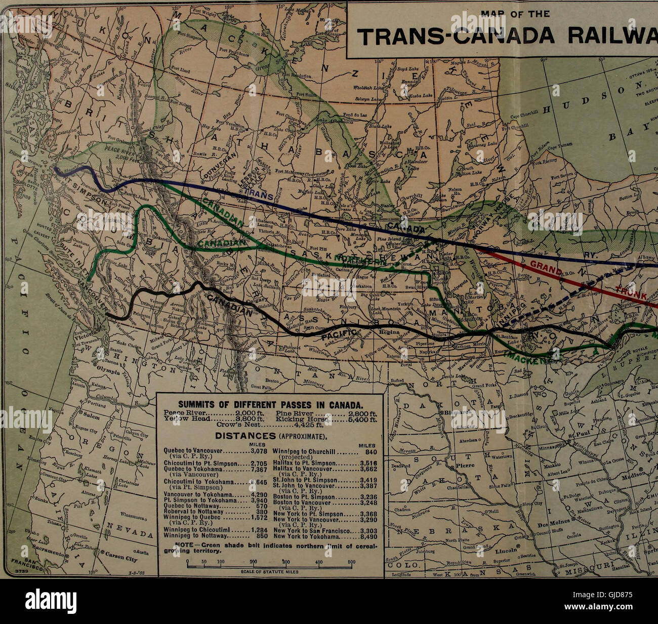 This 1903 publication provides detailed information about the Trans ...