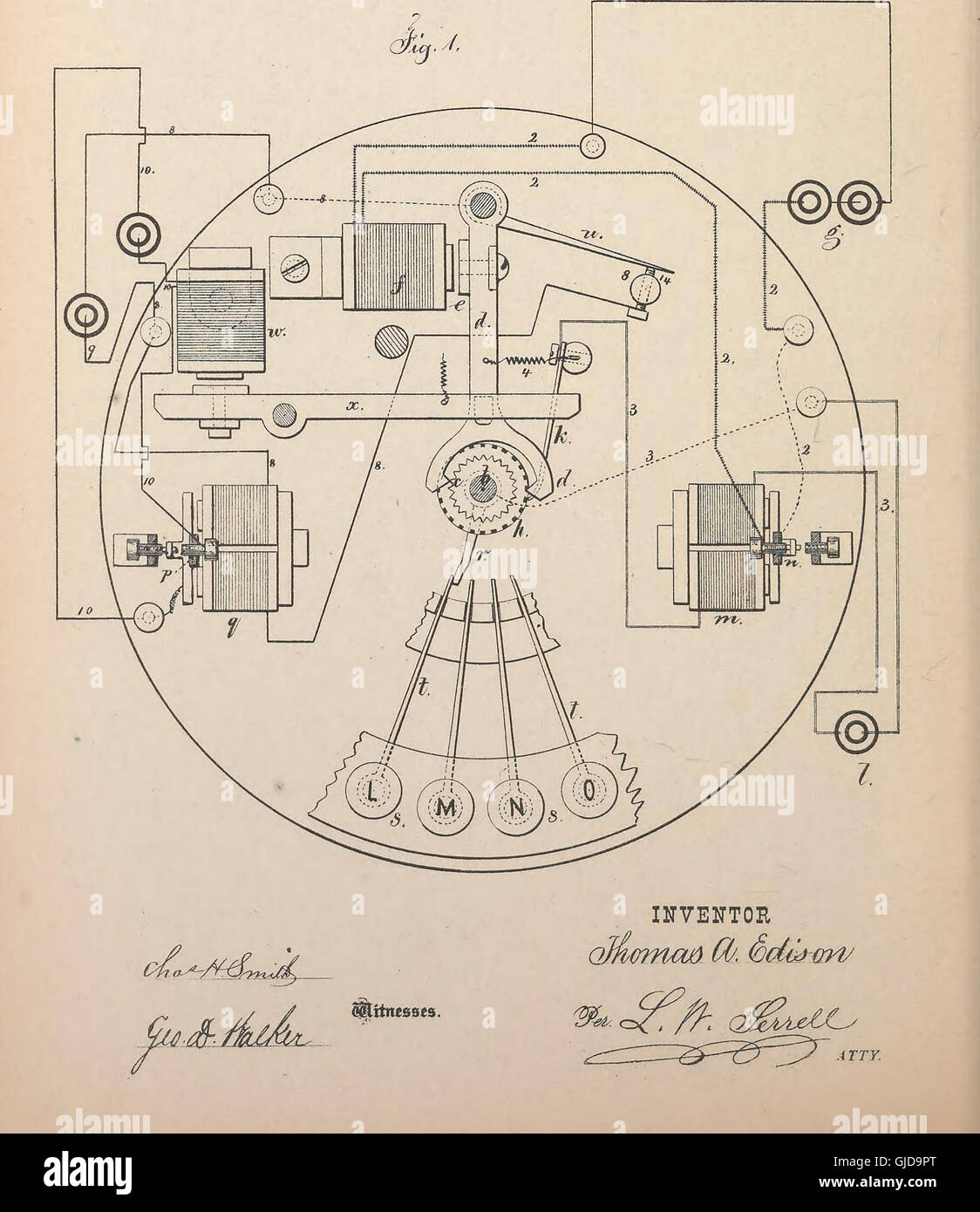 Collection of United States patents granted to Thomas A. Edison, 1869 ...