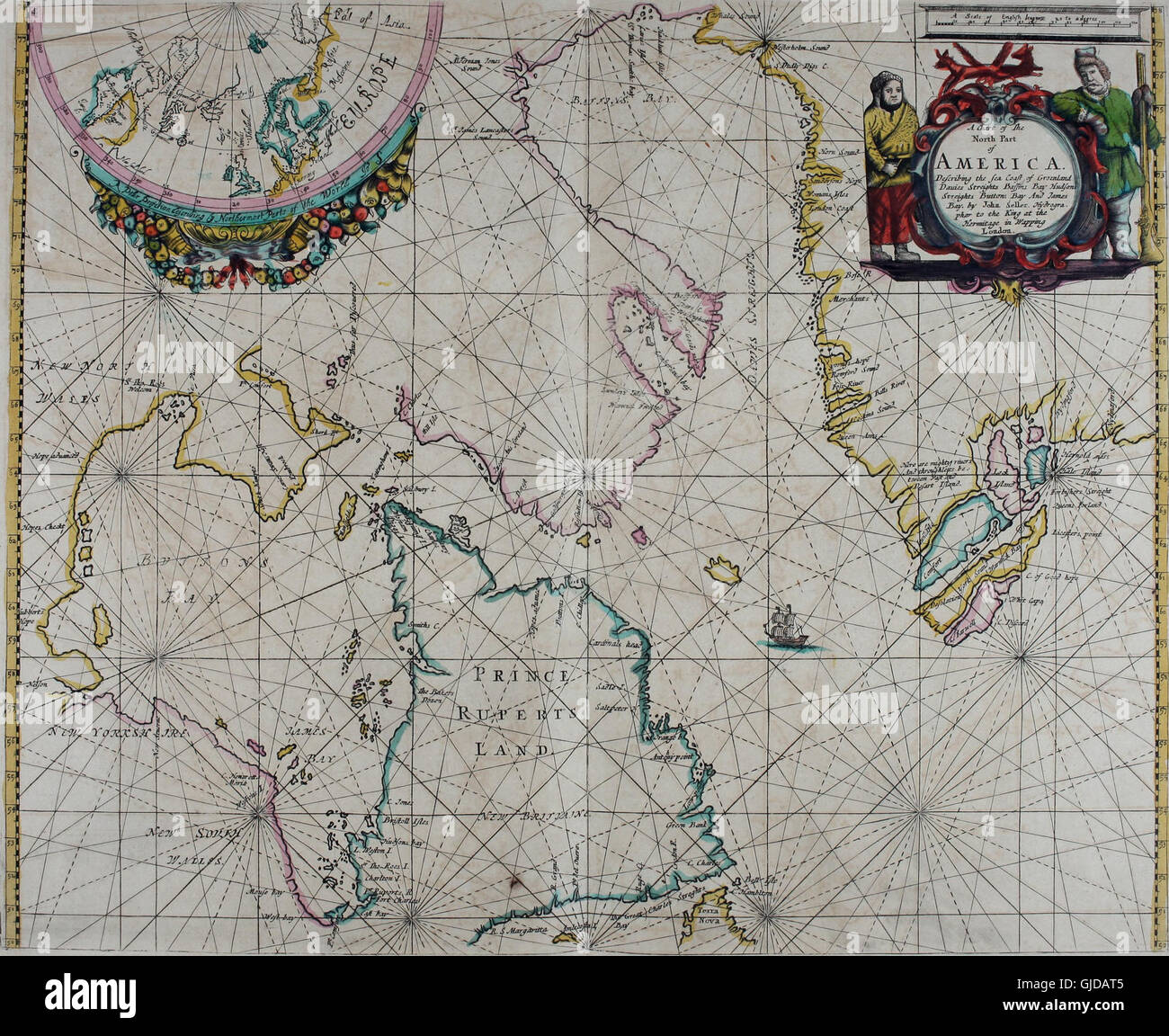 Atlas maritimus, or A book of charts - Describeing the sea coasts capes ...