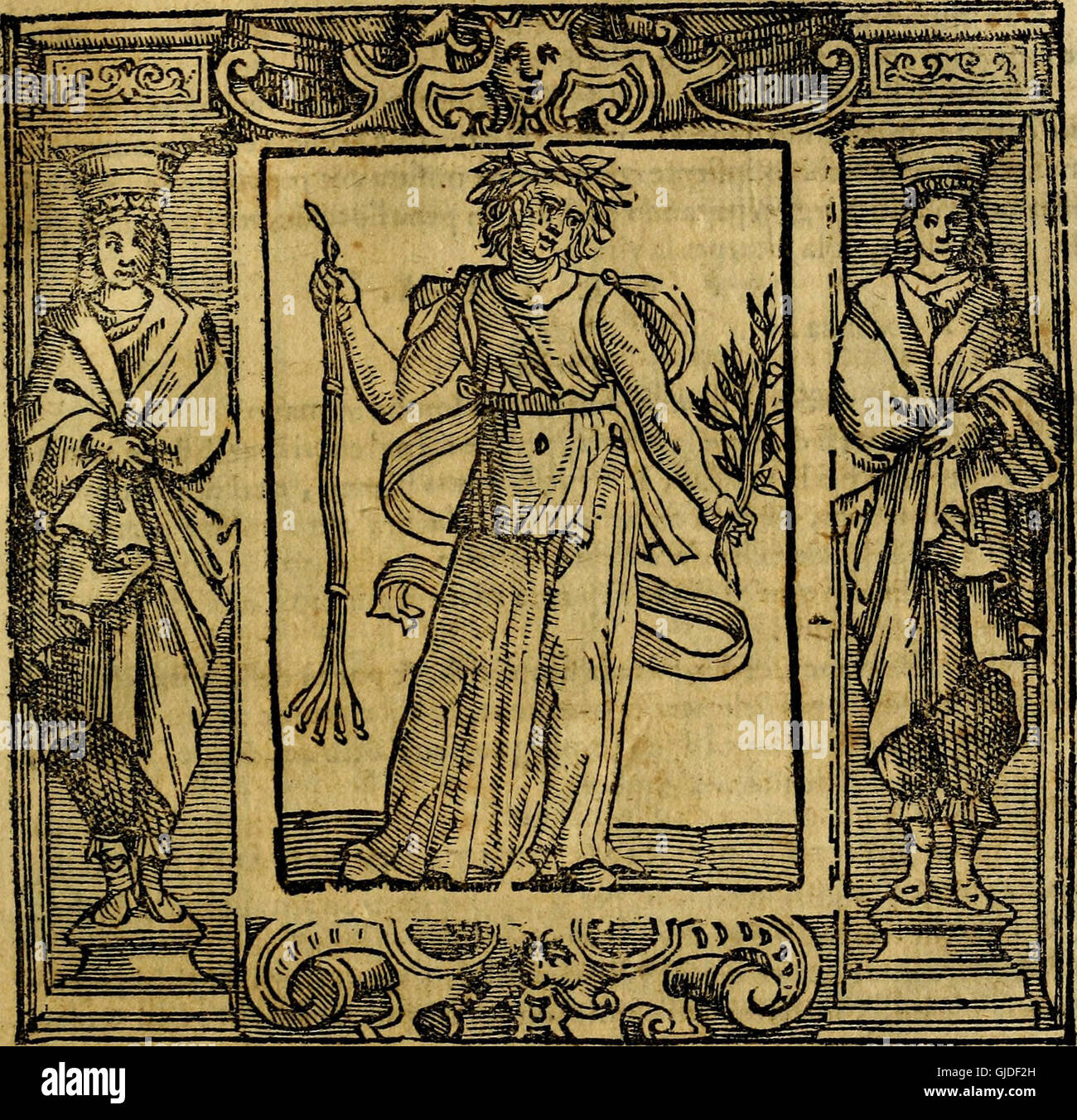 A 17th-century Italian work, 'Iconologia' by Cesare Ripa, illustrating ...