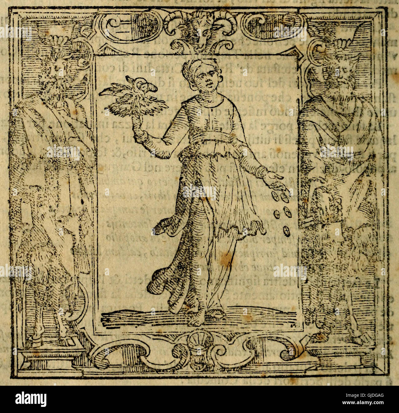 'Iconologia di Cesare Ripa' is an Italian work describing symbolic ...