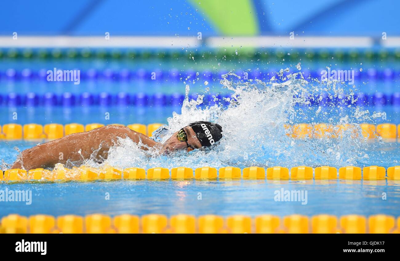 Gregorio paltrinieri ita swimming mens 1500m freestyle final olympic hires stock photography