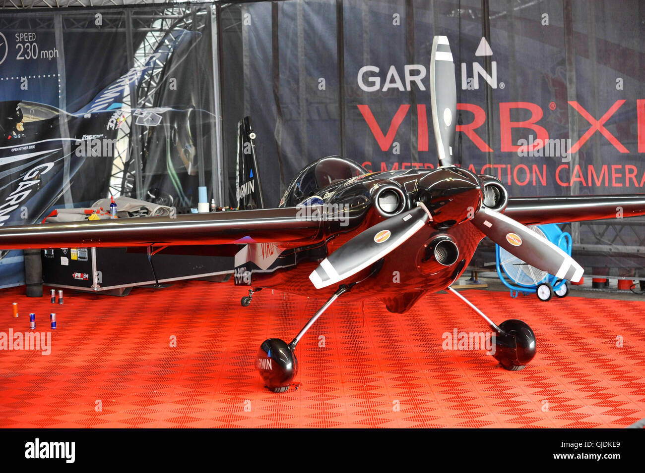 The Zivko Aeronautics Edge 540 racing plane of Pete McLeod (CAN