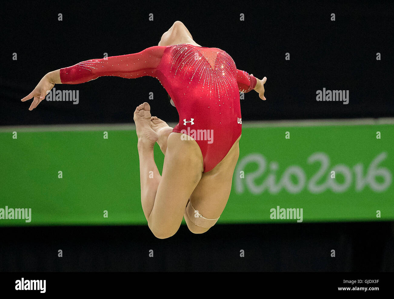 Rio de Janeiro, RJ, Brazil. 15th Aug, 2016. OLYMPICS GYMNASTICS ...