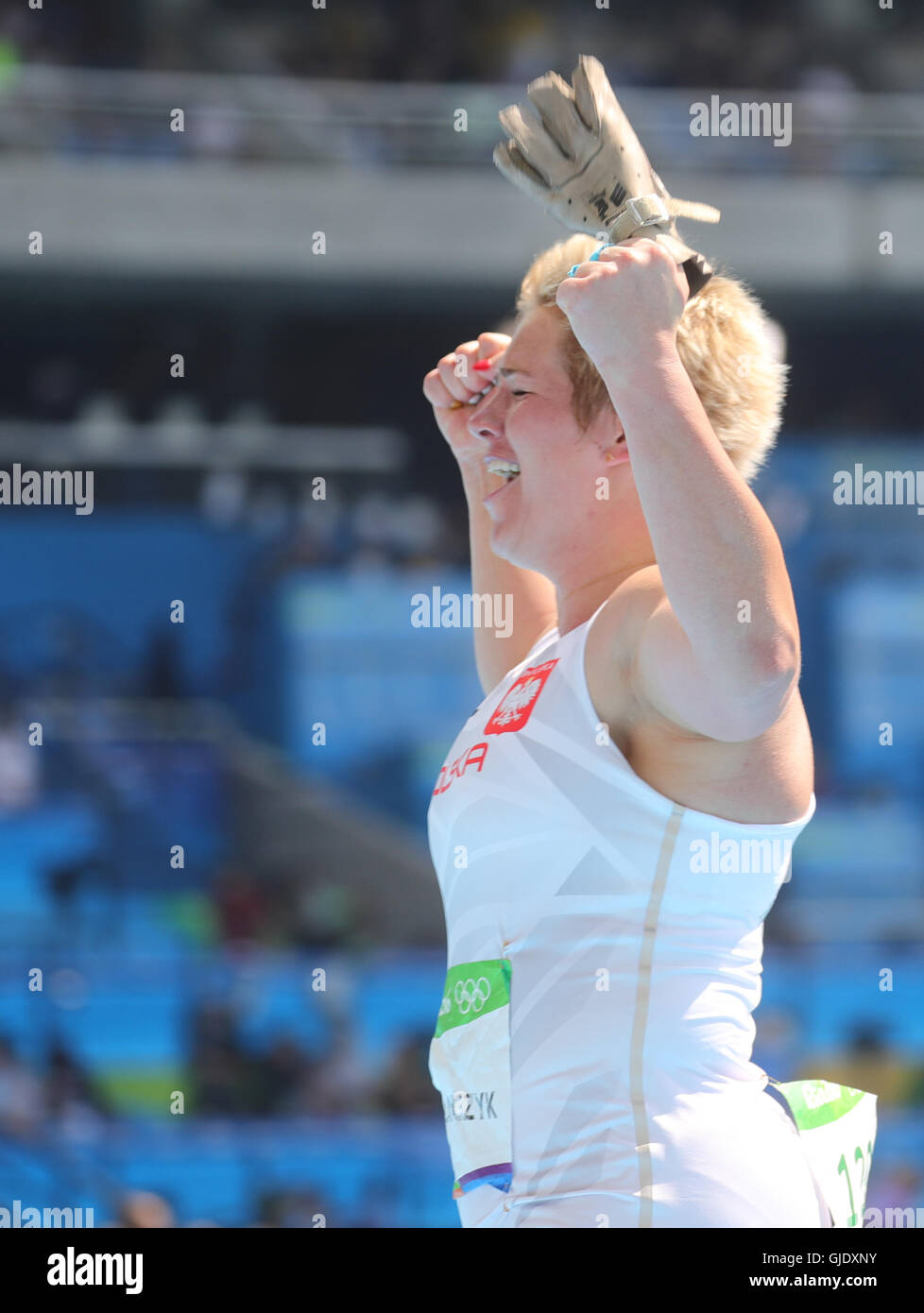 Rio de Janeiro, Brazil. 15th Aug, 2016. Anita Wlodarczyk of Poland