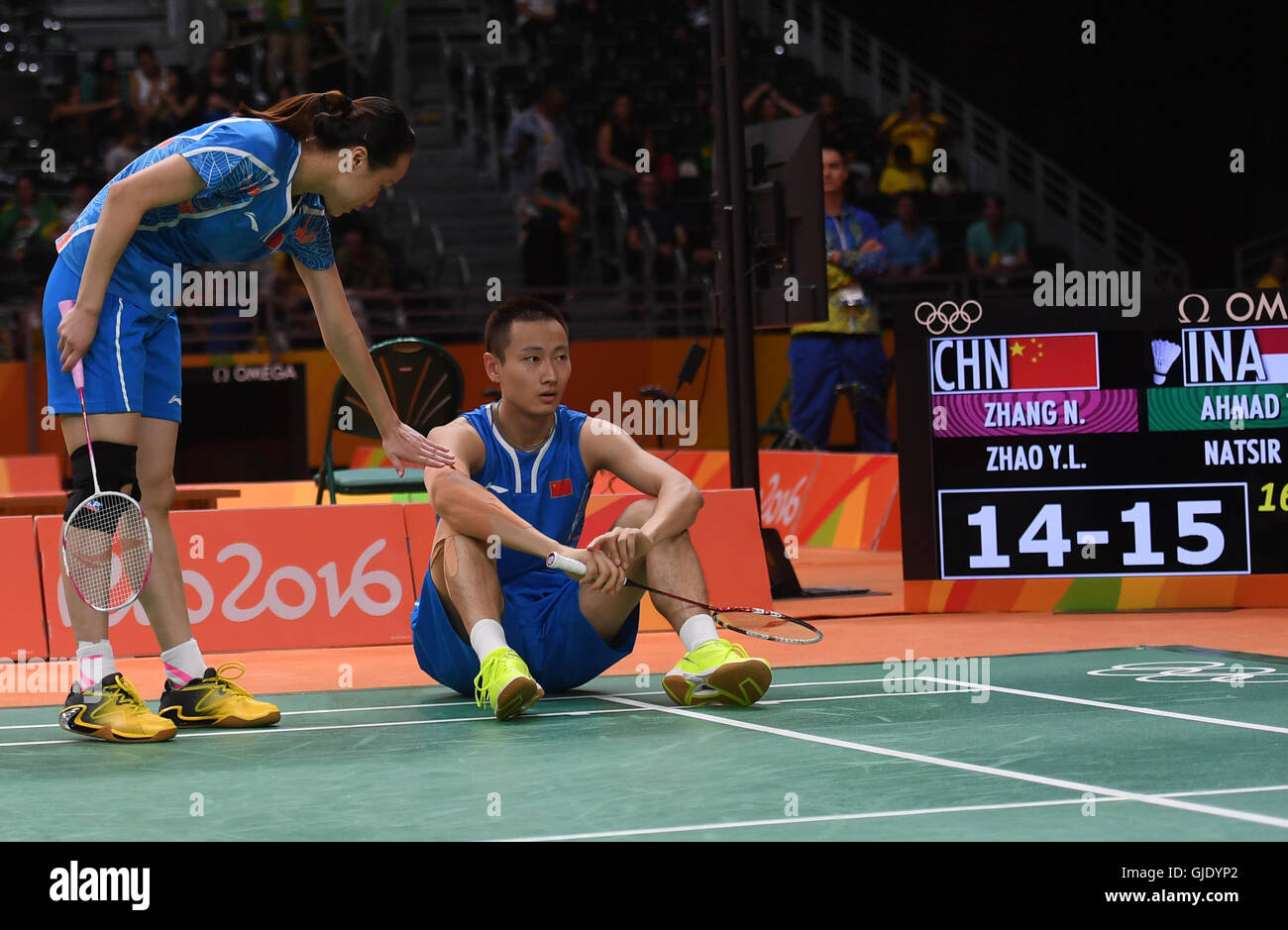 Indonesias tontowi ahmad hi-res stock photography and images